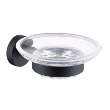 Welland Fekete fali szappantartó | Welland Topaz 96305A-B fürdőszoba kiegészítő