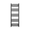 Welland heating Fekete 500x1400mm törölközőszárítós fürdőszobai radiátor Welland Lux | Készletről | Gyors kiszállítással