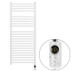 Welland heating Welland Lux fehér elektromos törölközőszárító design radiátor 500 x 1200mm digitális termosztáttal | Készletről gyors kiszállítással. ES + C-type