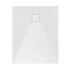Welland kőhatású zuhanytálca szifonnal 70 x 100 cm - fehér (GT-10070SS) kád, zuhanykabin