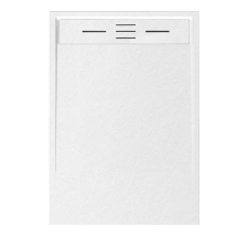 Welland kőhatású zuhanytálca szifonnal 80 x 110 cm - fehér (GT-11080LS) kád, zuhanykabin