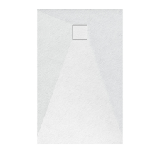 Welland kőhatású zuhanytálca szifonnal 80 x 130 cm - fehér (GT-13080SS) kád, zuhanykabin