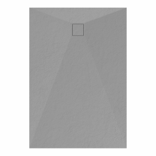 Welland kőhatású zuhanytálca szifonnal 90 x 130 cm - szürke (GT-13090SS) kád, zuhanykabin