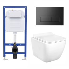 Welland Livorno Rimless fali WC + tartály nyomólappal szaniter