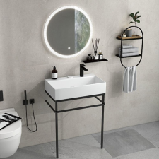 Welland Loft 5 részes fürdőszobabútor szett LED tükörrel - 60 cm fürdőszoba bútor