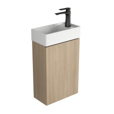 Welland Pico fürdőszobabútor + mosdókagyló + szifon - 40 cm (tölgy) fürdőszoba bútor
