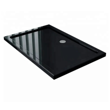 Welland T102 Slim zuhanytálca 120 x 90 cm - fekete kád, zuhanykabin