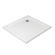 Welland T502 Slim zuhanytálca 80 x 80 cm - fehér kád, zuhanykabin