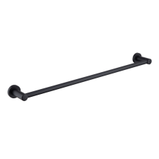 Welland Topaz fali törölközőtartó - 60 cm - fekete (96303-600-B) fürdőszoba kiegészítő