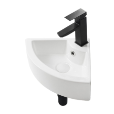 Welland Y9067B pultra / falra szerelhető sarok mosdókagyló - 32 x 32 cm szaniter