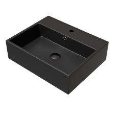 Welland Y9148 pultra építhető mosdókagyló - 52 x 42 cm (fekete) szaniter