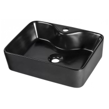 Welland York pultra építhető mosdókagyló - 48 x 38 cm (fekete) szaniter