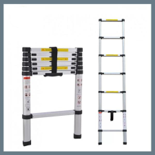  Welldone összecsukható létra 2,6m WD26 létra és állvány