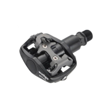 Wellgo WPD-823 patent pedál, Shimano kompatibilis, Fekete-szürke kerékpár hajtómű