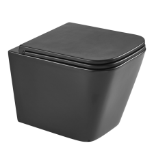 Wellis Aurora Black tornado ultracsendes fali rimless WC matt fekete szaniter