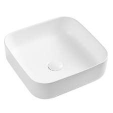 Wellis Azalea matt fehér pultra építhető porcelán mosdó szaniter