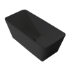 Wellis Carib Matt Black öntöttmárvány szabadon álló kád