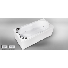  Wellis Malawi E-Drive 170x75cm egyenes hidromasszázs kád kád, zuhanykabin