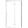 Wellis Sorrento 120 nyílóajtós zuhanyfal balos- Easy Clean bevonattal