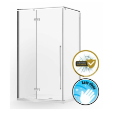 Wellis Sorrento Plus 120 1 nyílóajtós szögletes zuhanykabin balos- Easy Clean bevonattal kád, zuhanykabin