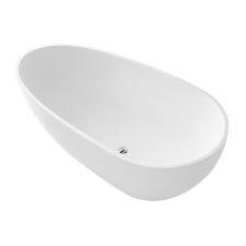 Wellis Soul Matt White öntöttmárvány szabadon álló kád 167,5x85,53 cm kád, zuhanykabin