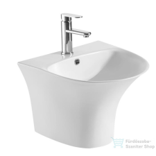 Wellis Violet fali porcelán mosdó 47,5 × 45,6 × 37 cm WF00050 szaniter