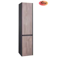 Wellis Wellis Bilbao függesztett magas szekrény, 35x30x160 cm, WB00343 fürdőszoba bútor