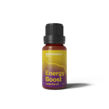 WellMax Energy Boost Essential Oil, 100% természetes illóolaj, 10 ml illóolaj