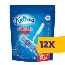 Wellnax WC illatosító Ocean 5x50g (Karton - 12 csomag) tisztító- és takarítószer, higiénia