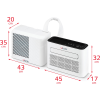 WELLTEC Mobil klíma Welltec ACS1 Pro - split