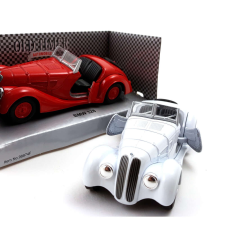 Welly BMW 328 Nyitptt Welly Modellautó Piros makett