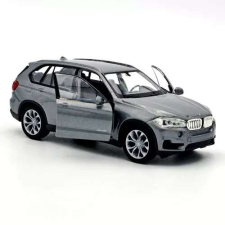  Welly BMW X5 modellautó, 1:24 méretarány, szürke makett