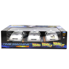 Welly Delorean Time Mashine Szett 3db-os 1:24 makett