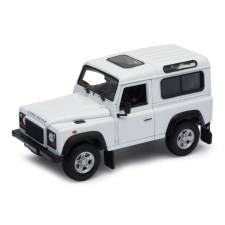 Welly - Land Rover Defender 1:24 fehér autópálya és játékautó