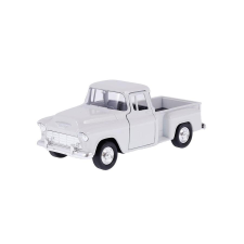 Welly Makett autó, 1:34,1955 Chevrolet Stepside PickUp, fehér makett