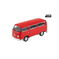 Welly Makett autó, 1:34 1972 VW T2, piros (A83876) rc autó