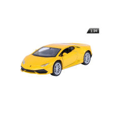 Welly Makett autó, 1:34 Lamborghini Huracan Coupe, sárga. rc autó