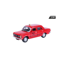 Welly Makett autó, 1:34, PRL 1313 WPT Fiat 125p taxi, piros makett