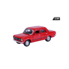 Welly Makett autó, 1:34, PRL Fiat 125p piros makett