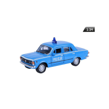 Welly Makett autó, 1:34, PRL FIAT 125p polgárőrség, kék makett