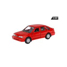 Welly Makett autó, 1:34, PRL Polonez Caro Plus, piros makett