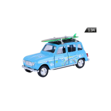 Welly Makett autó, 1:34, Renault 4, kék makett