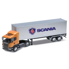 Welly Scania R 470 Tahač Pótkocsival Modell 1:32 autópálya és játékautó