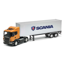 Welly teherautó pótkocsival Scania R 470 modell 1:32 autópálya és játékautó