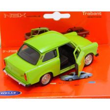 Welly Trabant 601 green hátrahúzós autó 1:34-1:39 makett