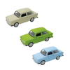 Welly Trabant 601 hátrahúzós fém autómodell - 12 cm (43654)