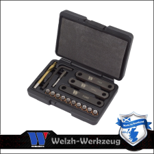 Welzh Werkzeug Fékmenet javító készlet M9x1,25 (4105-WW) menetmetsző, menetfúró