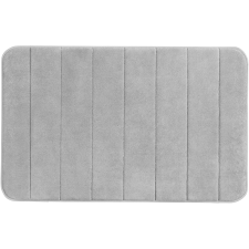 Wenko fürdőszobaszőnyeg memóriahabos csíkos 50 cm x 80 cm világosszürke lakástextília
