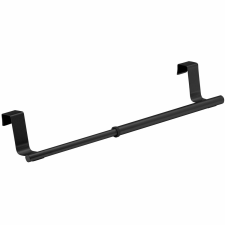 WENKO Weko Állítható törölközőtartó rozsdamentes acél, 36-60 cm, fekete papírárú, csomagoló és tárolóeszköz