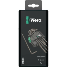 Wera TORX Hajlított csavarhúzó készlet 9 részes Wera 967 PKL/9 SB SiS (05073598001) csavarhúzó